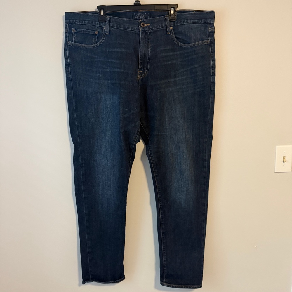 LUCKY BRAND 410 Athletic Fit Men's Blue Jeans W42 L32